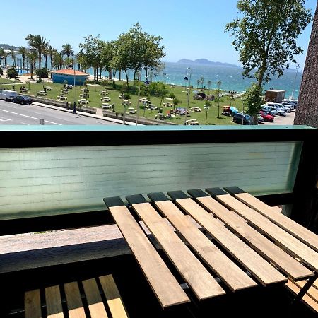 Apartamentos En Playa De Samil Primera Linea De Playa Pe Na Areia Vigo Kültér fotó